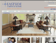 Tablet Screenshot of eastsidecarpets.com